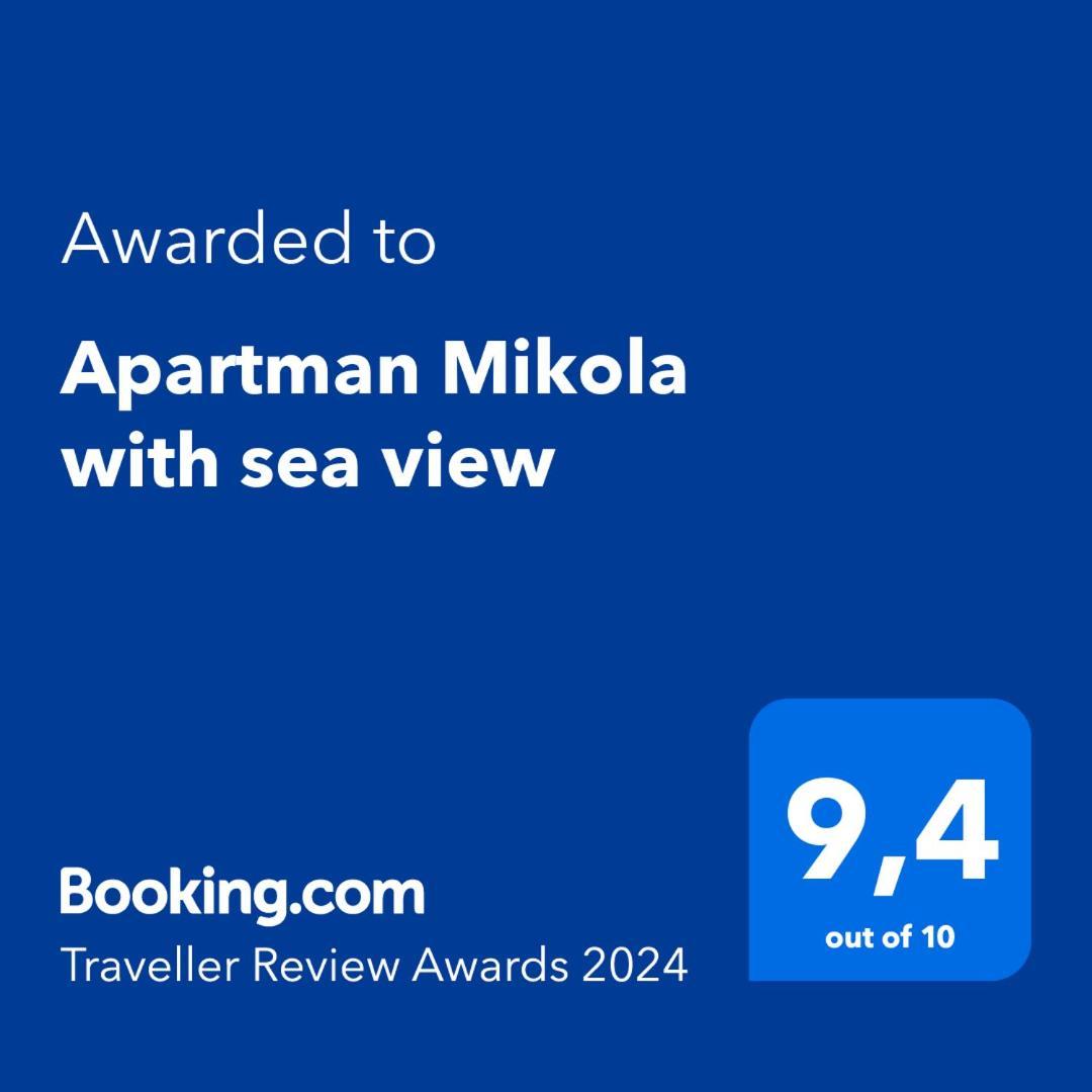 Apartman Mikola With Sea View Traù Esterno foto