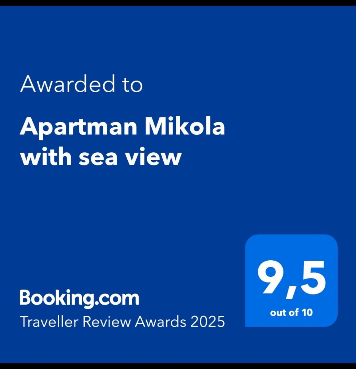 Apartman Mikola With Sea View Traù Esterno foto